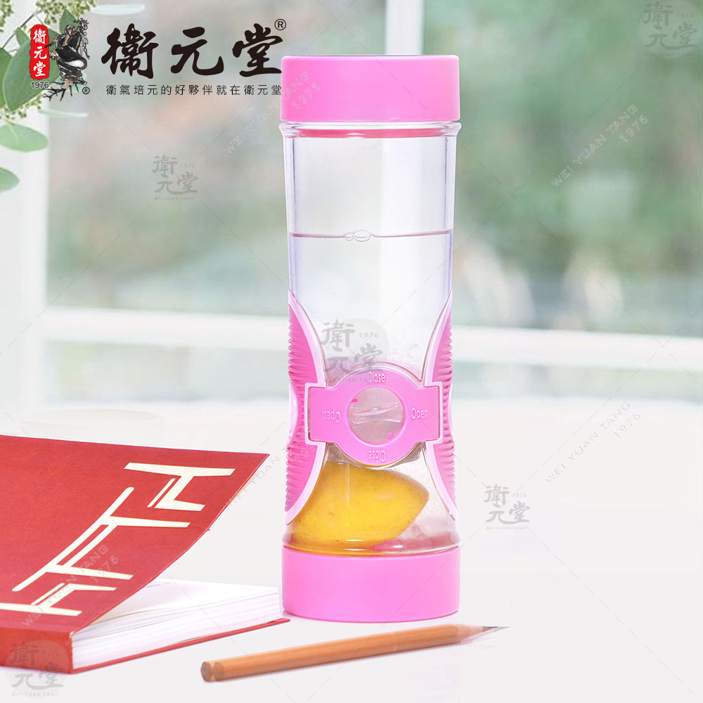 【衛元堂】茶水分離蝴蝶杯-櫻花粉（單入）